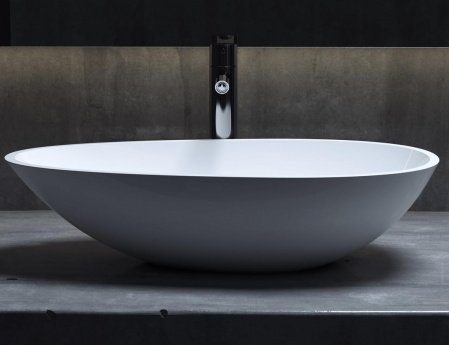 Раковина накладная 58см Salini Callista 1101101G белый