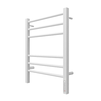 Полотенцесушитель электрический Terminus Сицилия П6 450х60 КС 903, белый матовый