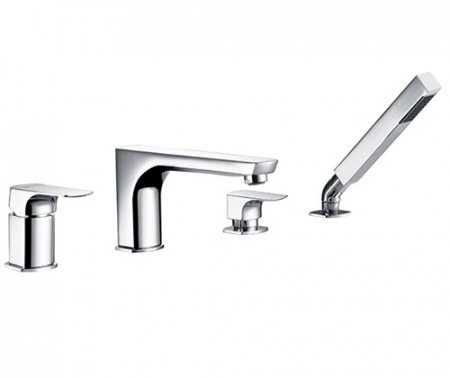 Смеситель для ванны с душем WasserKraft Salm 2755 хром