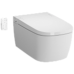 Унитаз подвесной безободковый Vitra V-Care Comfort 5674B003-6194 с сиденьем микролифт