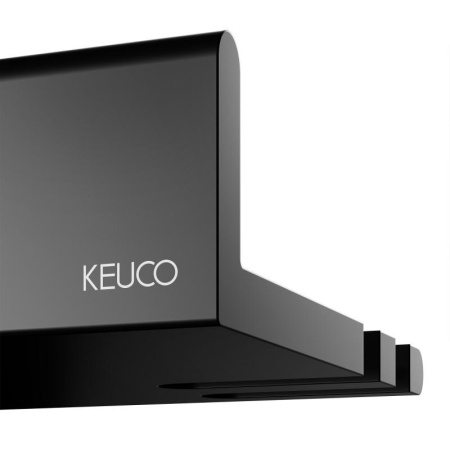 Полка для душа Keuco Reva 12858370000 черный матовый
