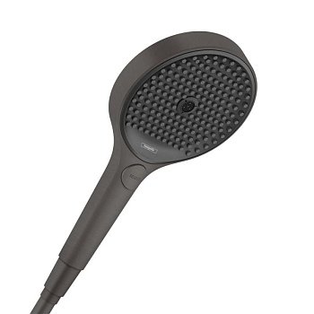 Душевая лейка Hansgrohe Rainfinity 130 3jet 26864340 хром черный шлифованный