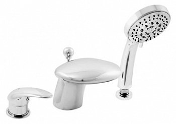 Смеситель на борт ванны Rav Slezak Dunaj D471.5S хром