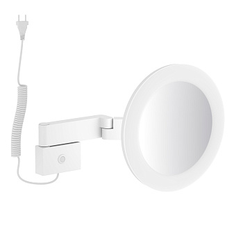 Косметическое зеркало с подсветкой Timo Saona 13374/16 белый матовый