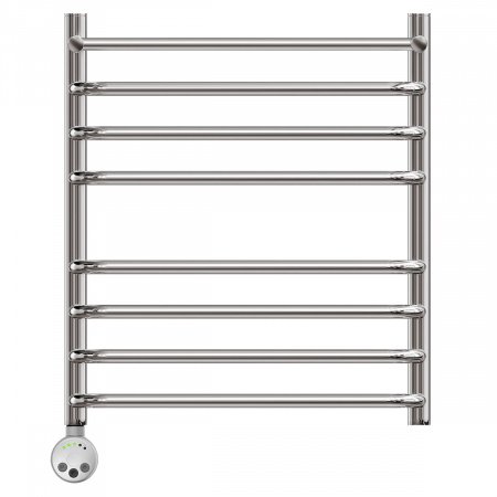 Полотенцесушитель электрический Point PN09156SPE П7 500x600 с полкой левый/правый, хром