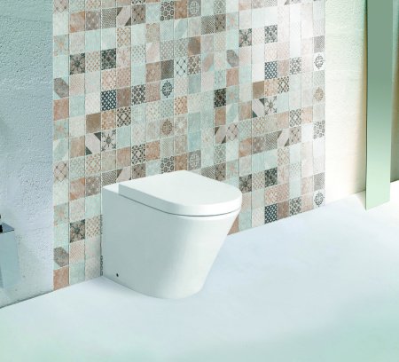 Унитаз приставной Grossman Modern GR-PR3011 белый, с сиденьем микролифт