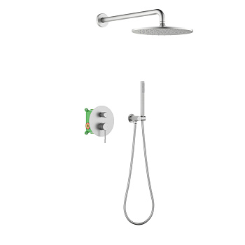 Встраиваемая душевая система со смесителем Timo Saona SX-2369/13SM никель