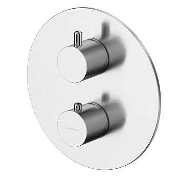 Смеситель термостатический для душа скрытого монтажа WHITECROSS Y Y1236NIB (брашированный никель)
