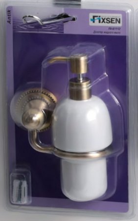 Дозатор жидкого мыла Fixsen Antik FX-61112 Бронза