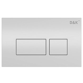 Кнопка смыва для унитазов D&K Berlin DB1439016 белый