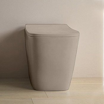 Унитаз приставной (бачок в стене) ArtCeram A16 ASV004 41;00 матера, без сиденья