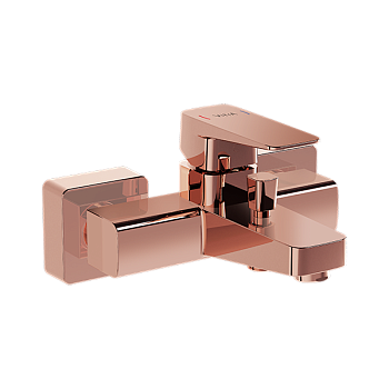 Смеситель для ванны с душем Vitra Root Square A4273726EXP медь