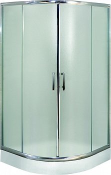 Душевой угол Esbano ES-8015 90x90x200 профиль хром, стекло матовое