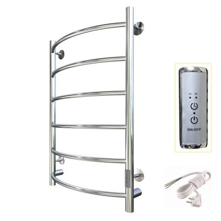 Полотенцесушитель электрический Тругор Пэк серия 5 80х40 хром