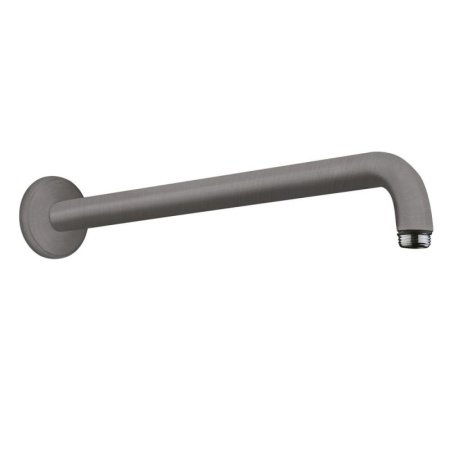 Кронштейн для верхнего душа Hansgrohe 27413340 хром черный шлифованный
