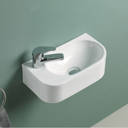 Раковина подвесная 40см Vincea VBS-506L белый