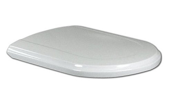 Крышка-сиденье Villeroy & Boch Hommage 8809 S1 R1 белый альпин, с микролифтом, петли хром