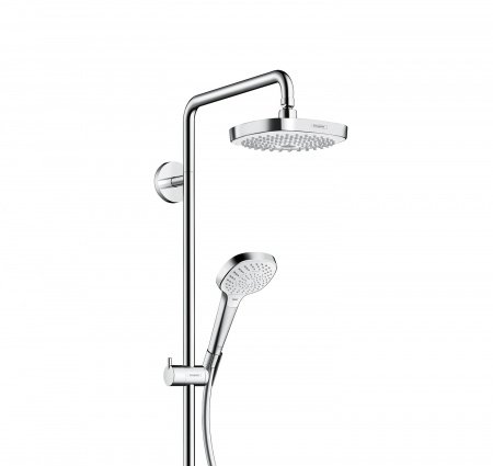 Душевая стойка Hansgrohe Croma Select E 27258400 хром;белый