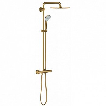 Душевая стойка Grohe Euphoria System 26075GN0 холодный рассвет матовый