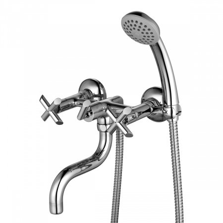 Смеситель для ванны с душем Lemark Practica LM7512C хром