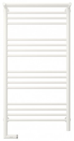 Полотенцесушитель электрический Сунержа Богема с полкой 2.0 100х50 белый матовый, подключение правое