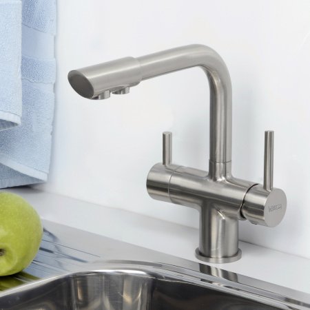 Смеситель для кухни WasserKraft A8027 хром матовый