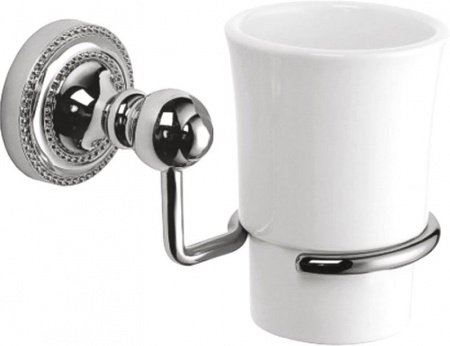 Стакан для зубных щеток Fixsen Style FX-41106 Хром