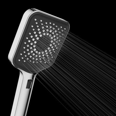 AQM8502CR Ручной душ 120мм, 3 режима, Хром