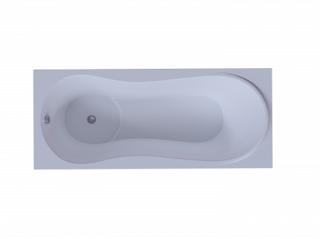 Акриловая ванна Aquatek Афродита 170x70 см пустая с фр.экр. слив слева