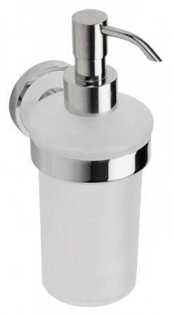 Дозатор для жидкого мыла Bemeta Trend-i 104109018 Хром/Белый/Прозрачный