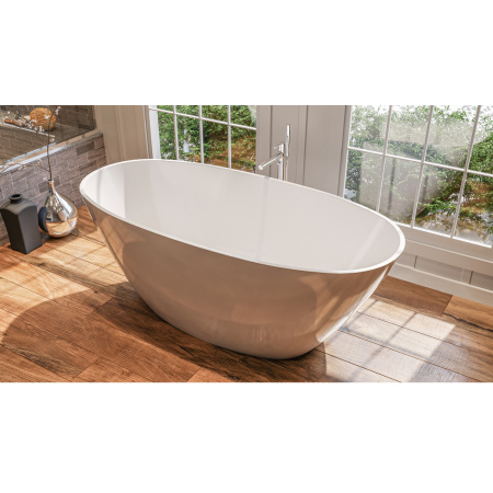 Ванна WHITECROSS Onyx B 160x75 (белый глянец) иск. камень