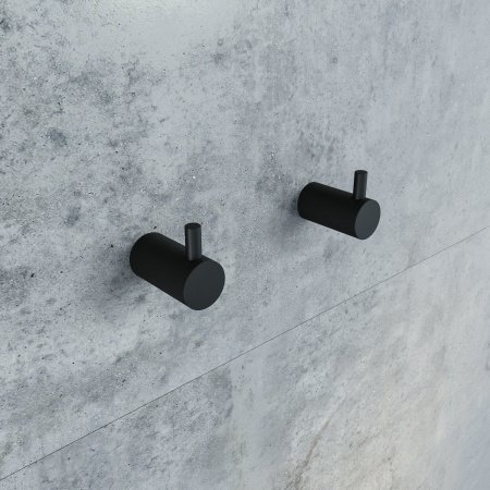 Крючок IDDIS Petite PET2SB3i41 черный матовый