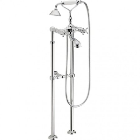 Смеситель для ванны Webert Ottocento OT720801 Хром Белый