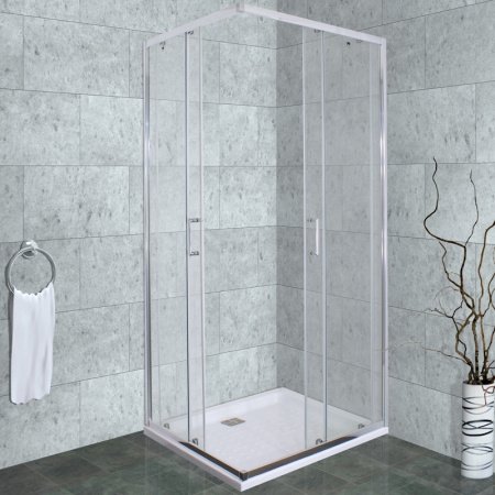 Душевой уголок Timo Altti 611 100x100 Clean Glass Хром