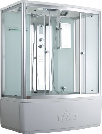 Душевая кабина Timo Comfort T-8870 C 170x88x220 профиль хром глянцевый, стекло прозрачное