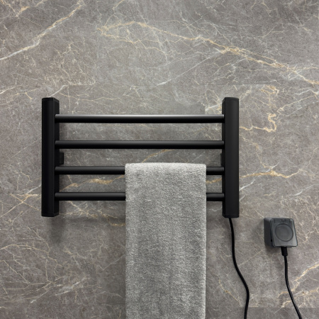 Полотенцесушитель электрический Fixsen UNIVERSAL 300х500 FX-7200B-2, черный