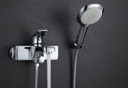 Смеситель для ванны D&K Berlin DA1433201, хром