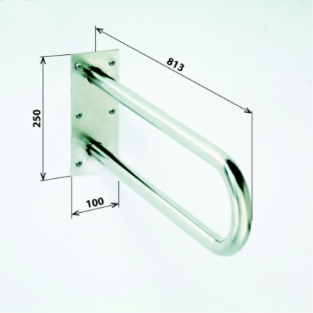 Поручень для ванной Bemeta Help 301102061 Нержавеющая сталь