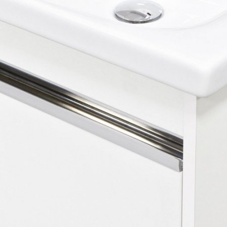 Тумба под раковину Акватон Капри 60 подвесная 1A230101KP010 Белая