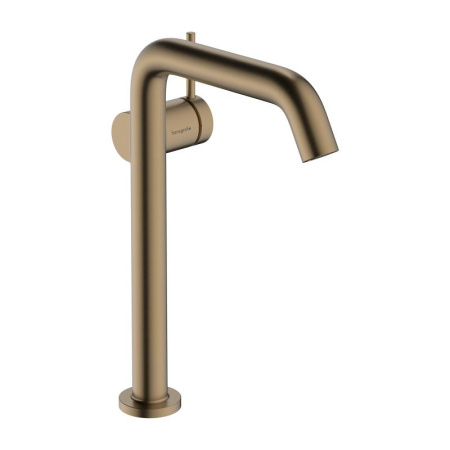 Смеситель для раковины Hansgrohe Tecturis S 73370140 бронза шлифованная