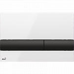 Кнопка смыва AlcaPlast ALCA M1710-8 белый/черный Кнопка смыва AlcaPlast ALCA M1710-8 белый/черный