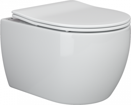 Унитаз подвесной Ceramica Nova Play CN3001 белый