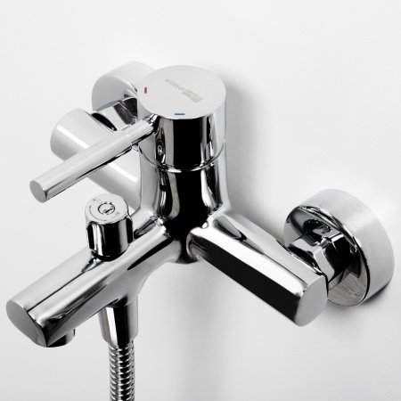 Смеситель для ванны с душем WasserKraft Main 4101 хром