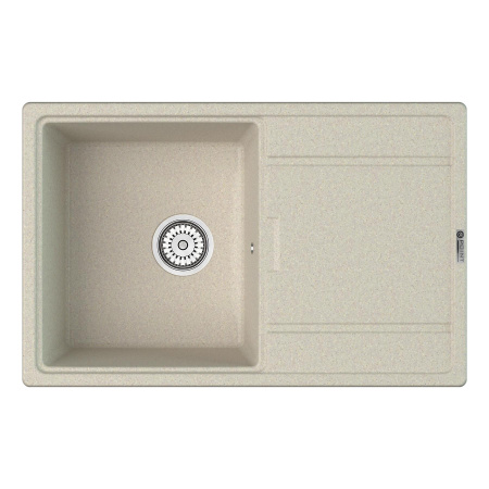 Мойка кухонная Point Лаура 78 PN3005BG, светло-бежевый