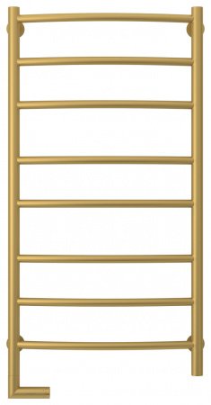 Полотенцесушитель электрический Сунержа Галант 2.0 100х50 золото матовое, подключение правое