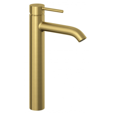 Смеситель для раковины Kludi Bozz 38286N076 золото матовое