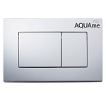 Панель смыва AQUAme AQM4102CR хром