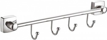 Крючки для полотенец Fixsen Kvadro FX-61305B-4 Хром