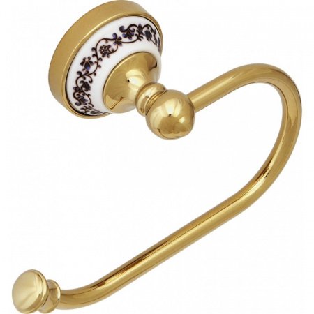 Держатель туалетной бумаги Fixsen Bogema Gold FX-78510AG Золото Белый