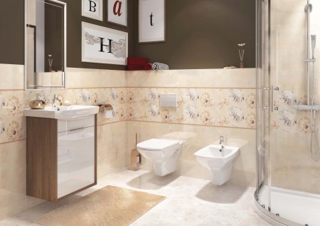 Биде подвесное Cersanit CARINA